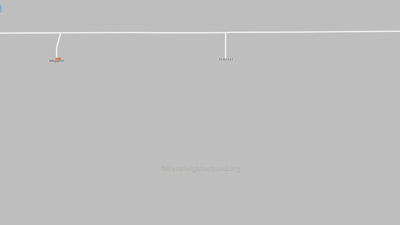 Bike Grade map of 67659, KS