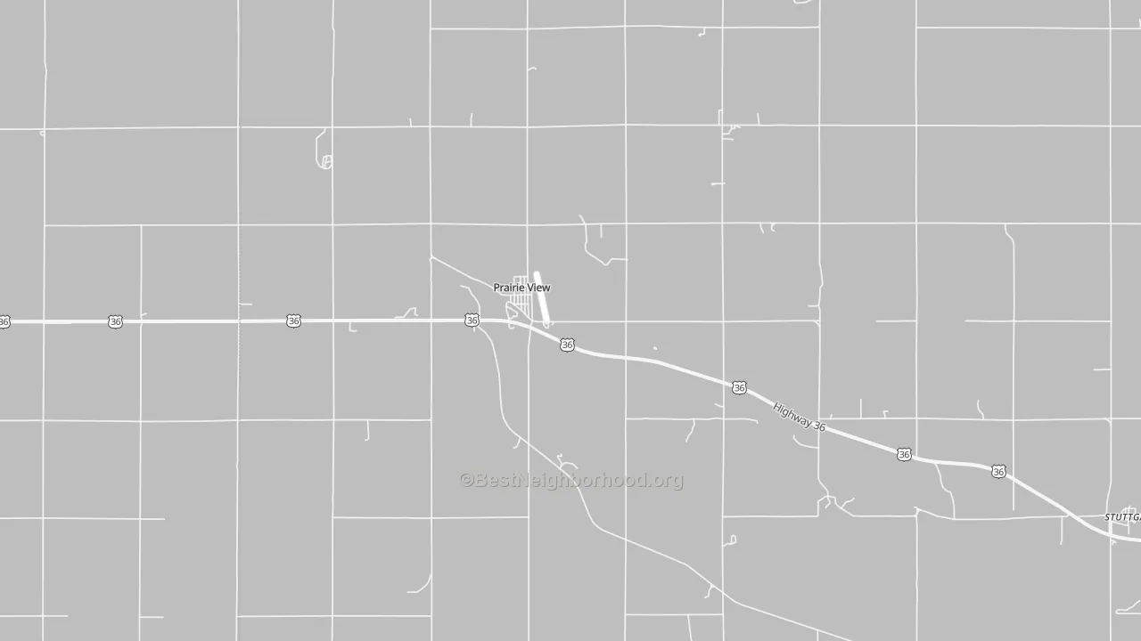 Bike Grade map of 67664, KS