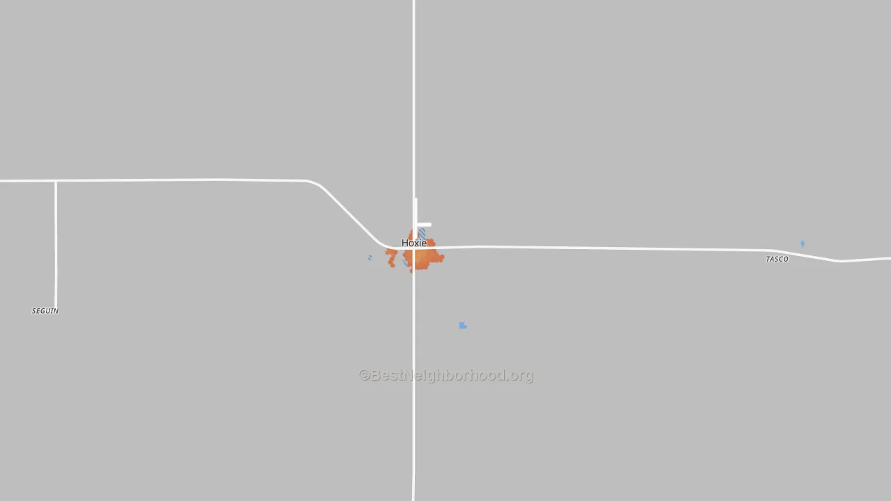 Bike Grade map of 67740, KS