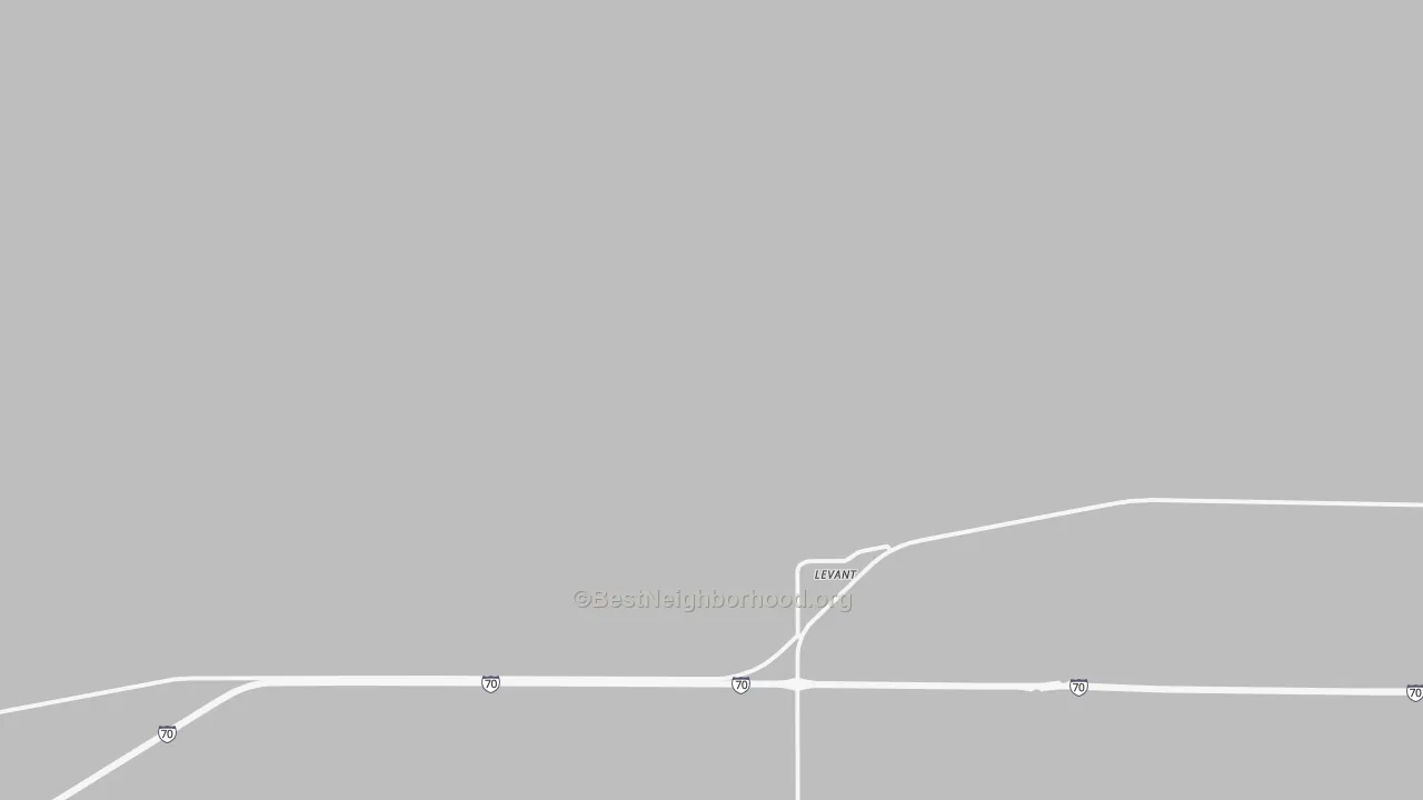 Bike Grade map of 67743, KS