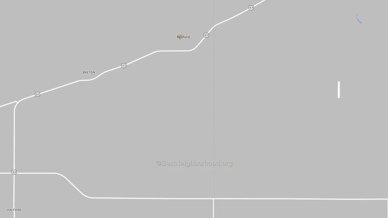 Bike Grade map of 67753, KS