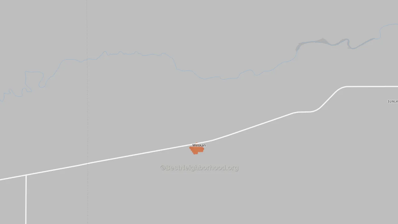 Bike Grade map of 67762, KS