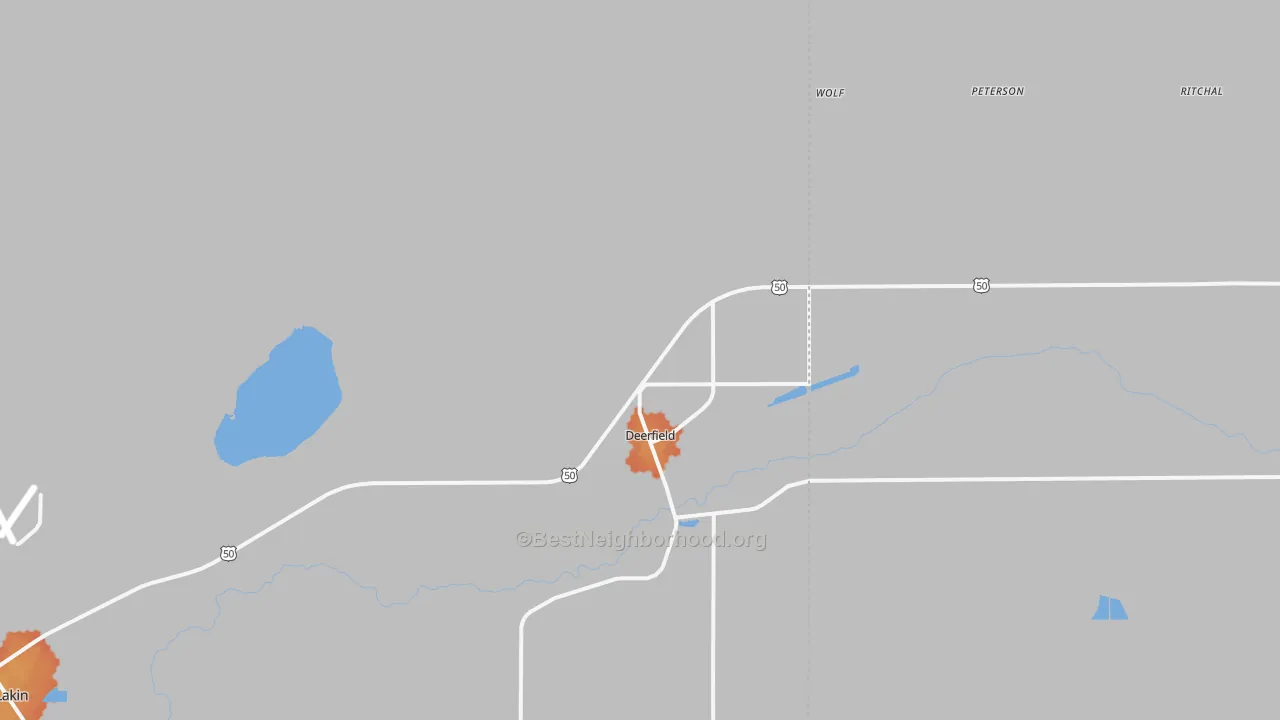Bike Grade map of 67838, KS