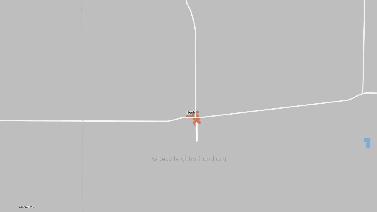 Bike Grade map of 67850, KS
