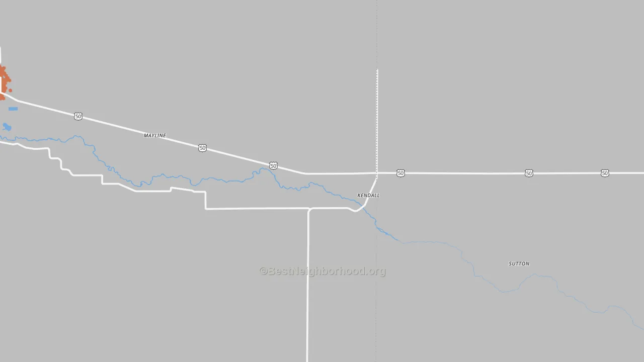 Bike Grade map of 67857, KS