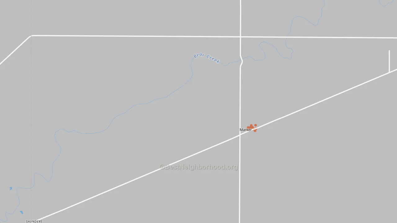 Bike Grade map of 67862, KS
