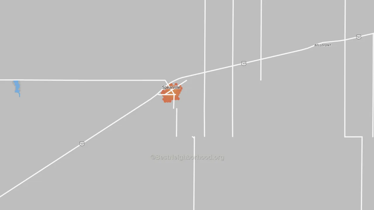 Bike Grade map of 67876, KS