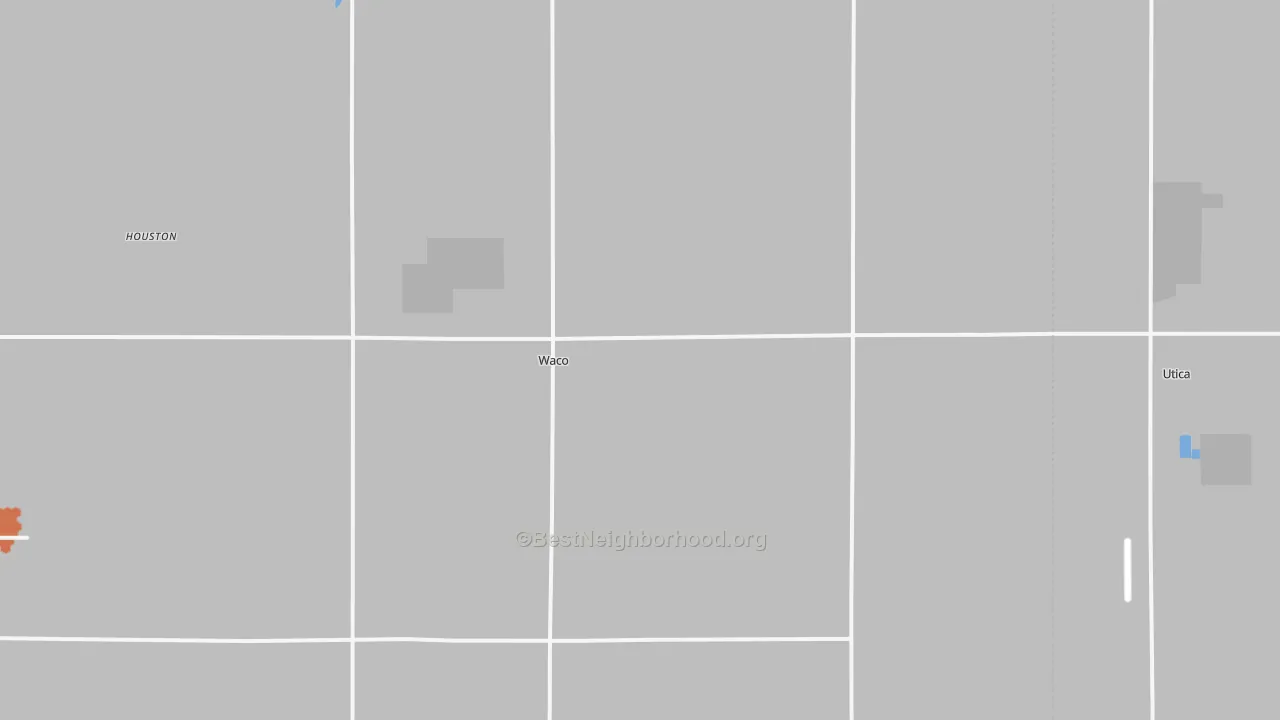 Bike Grade map of 68460, NE