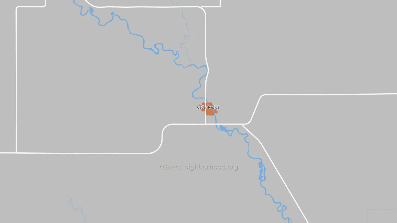 Bike Grade map of 68627, NE