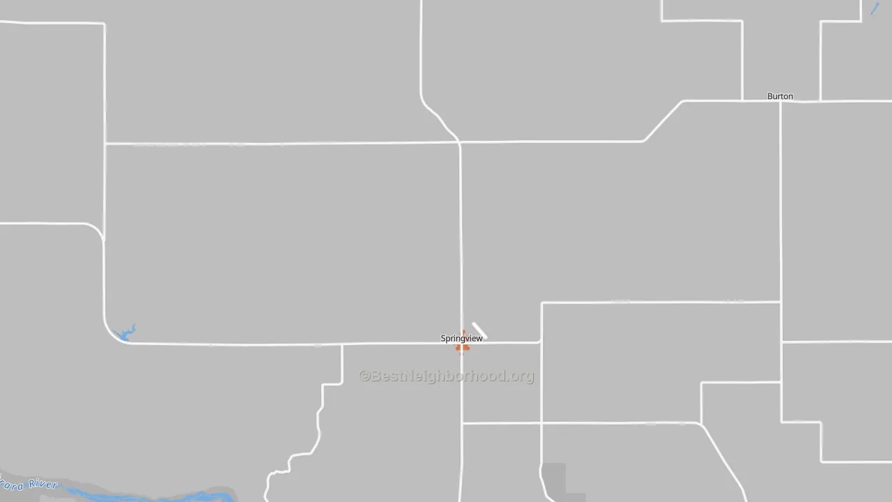 Bike Grade map of 68778, NE
