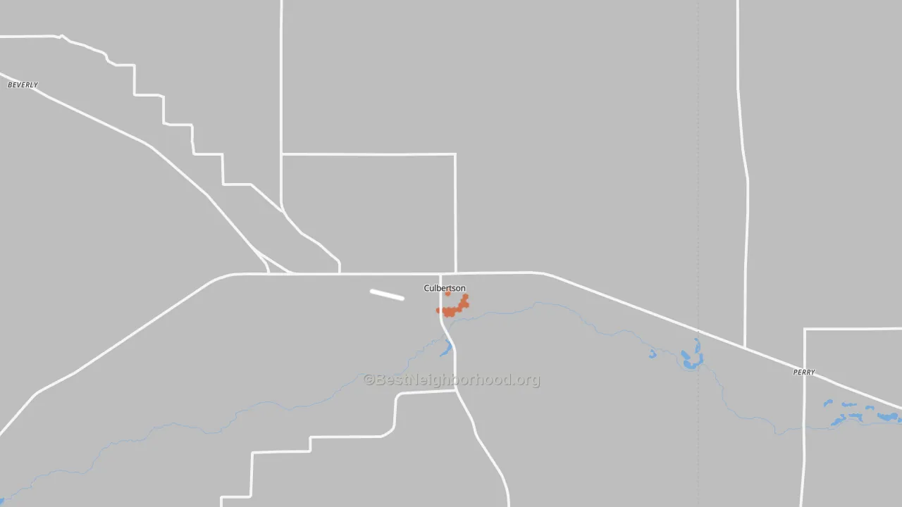 Bike Grade map of 69024, NE