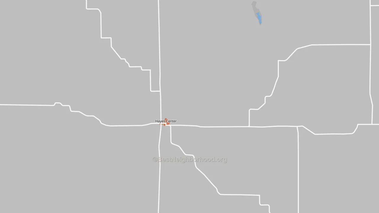 Bike Grade map of 69032, NE