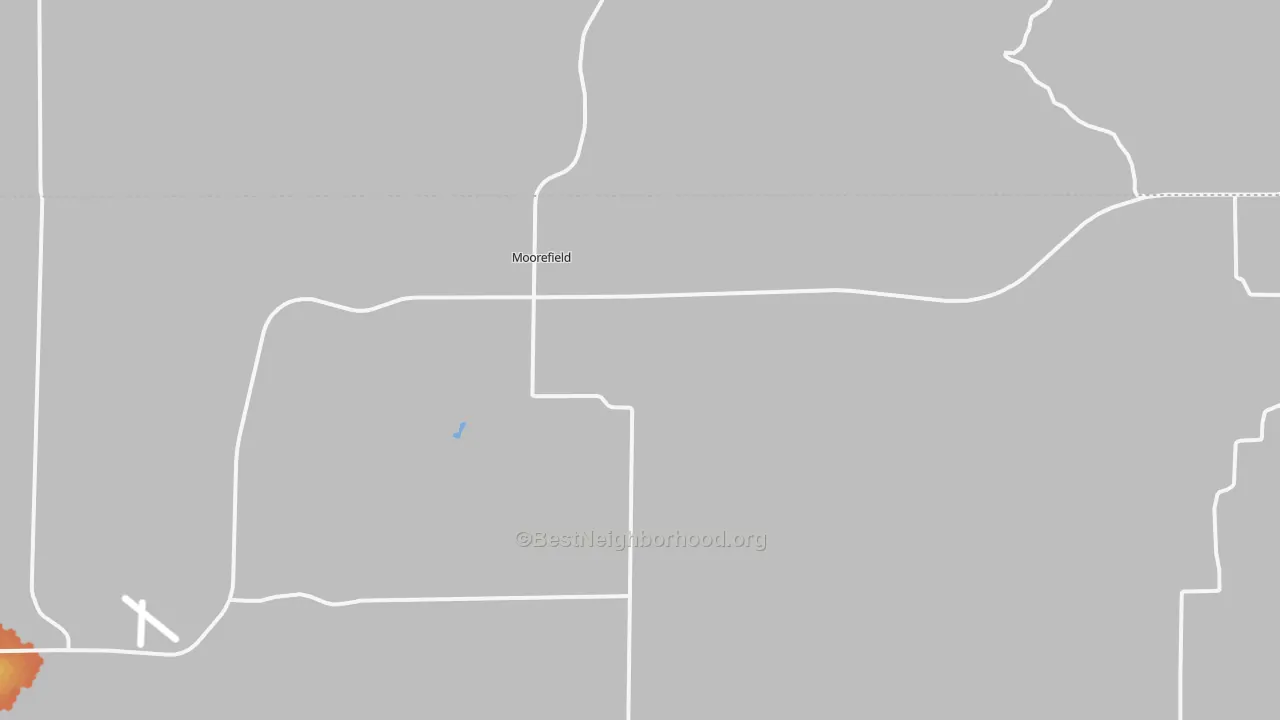 Bike Grade map of 69039, NE