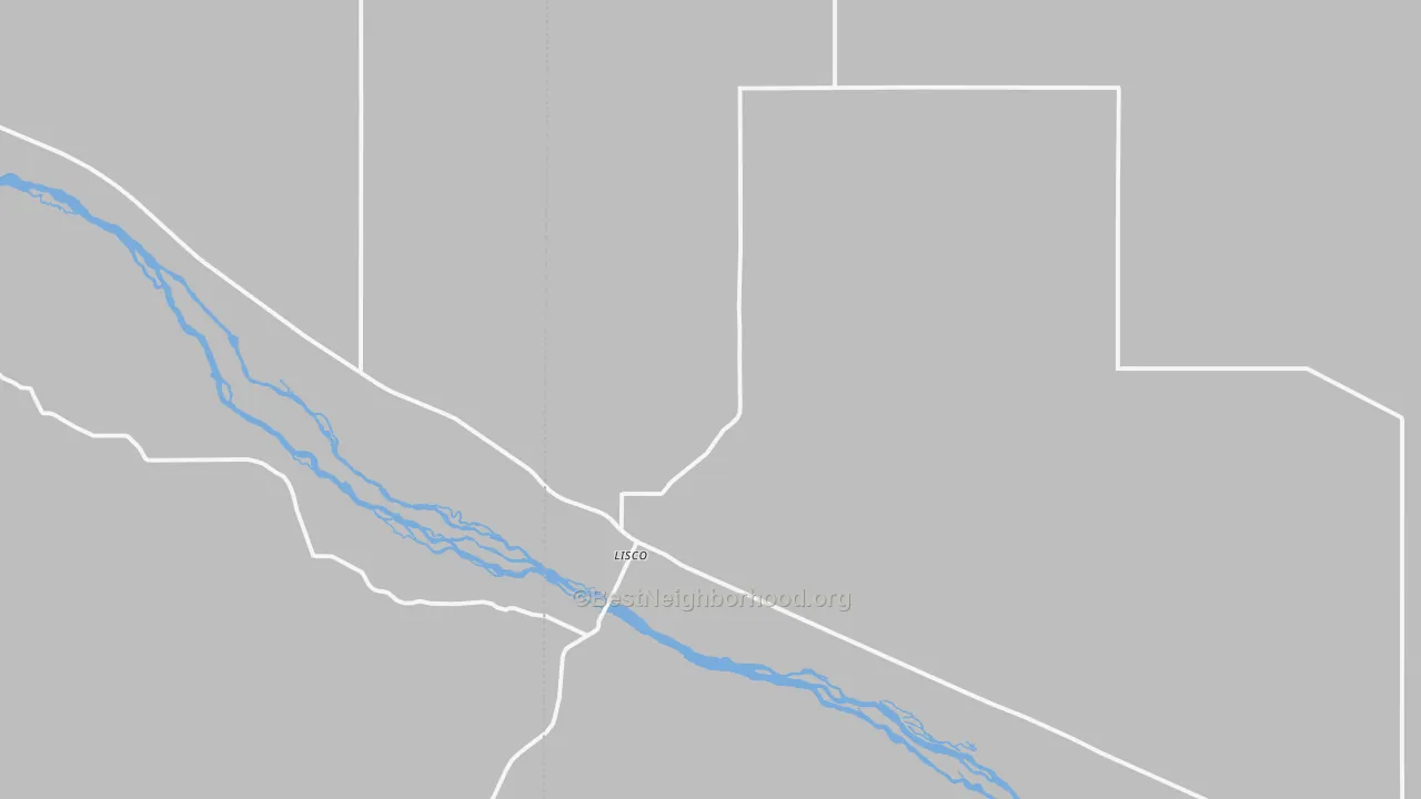 Bike Grade map of 69148, NE