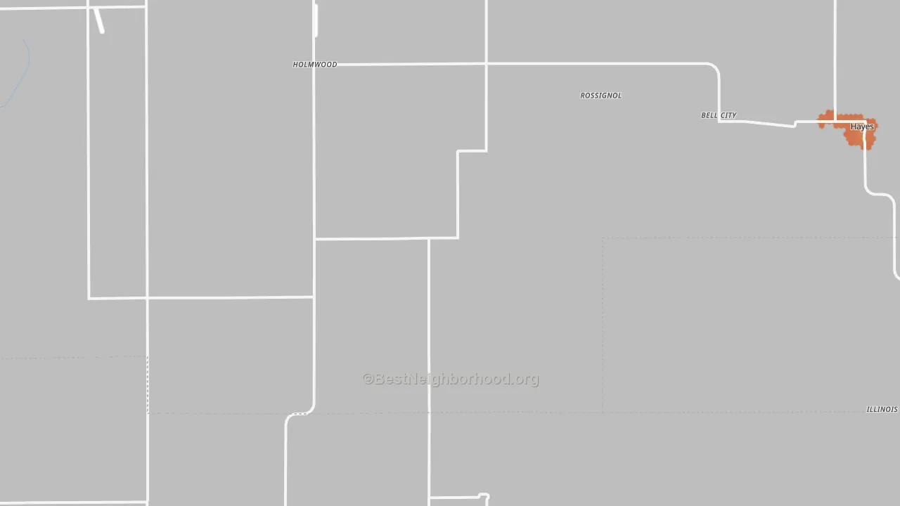 Bike Grade map of 70630, LA