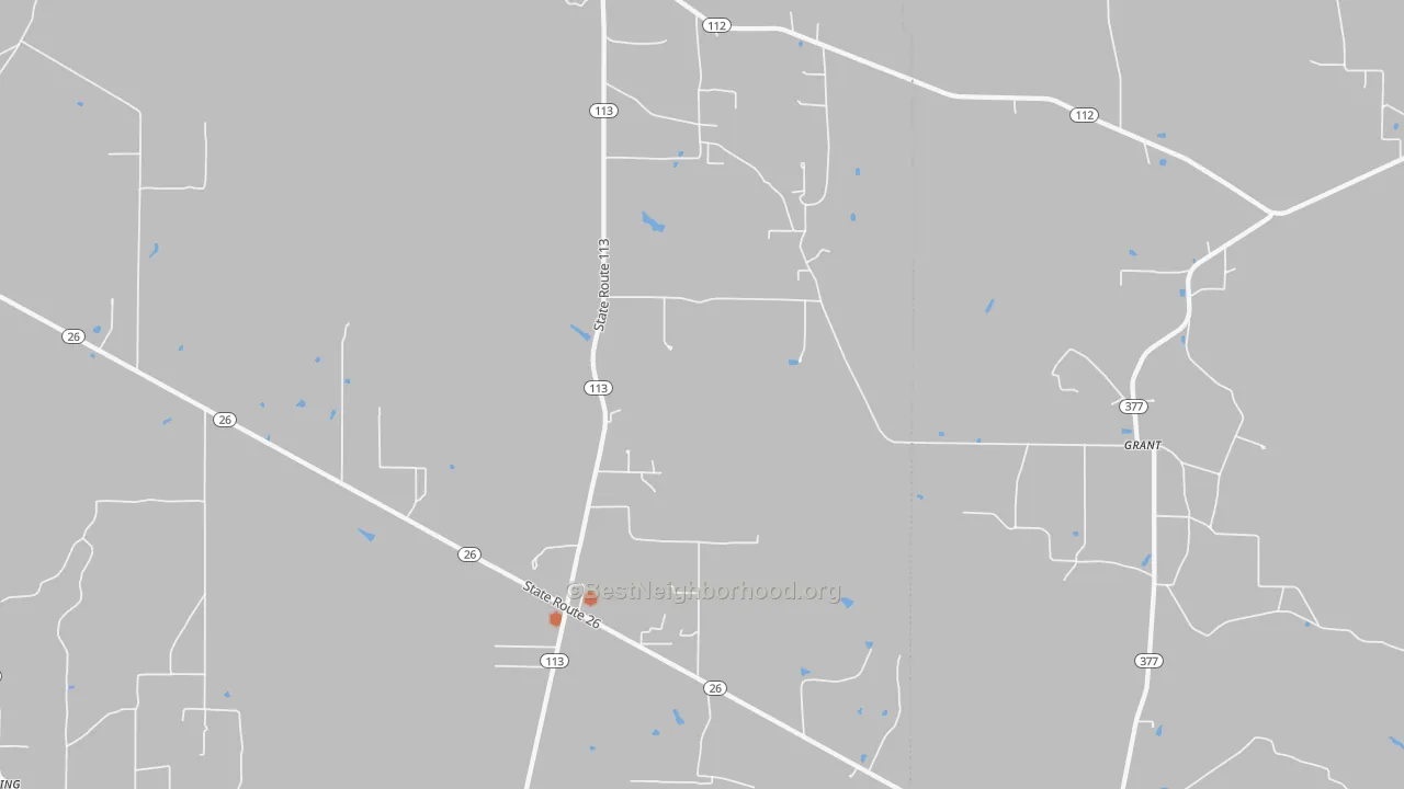Bike Grade map of 70662, LA