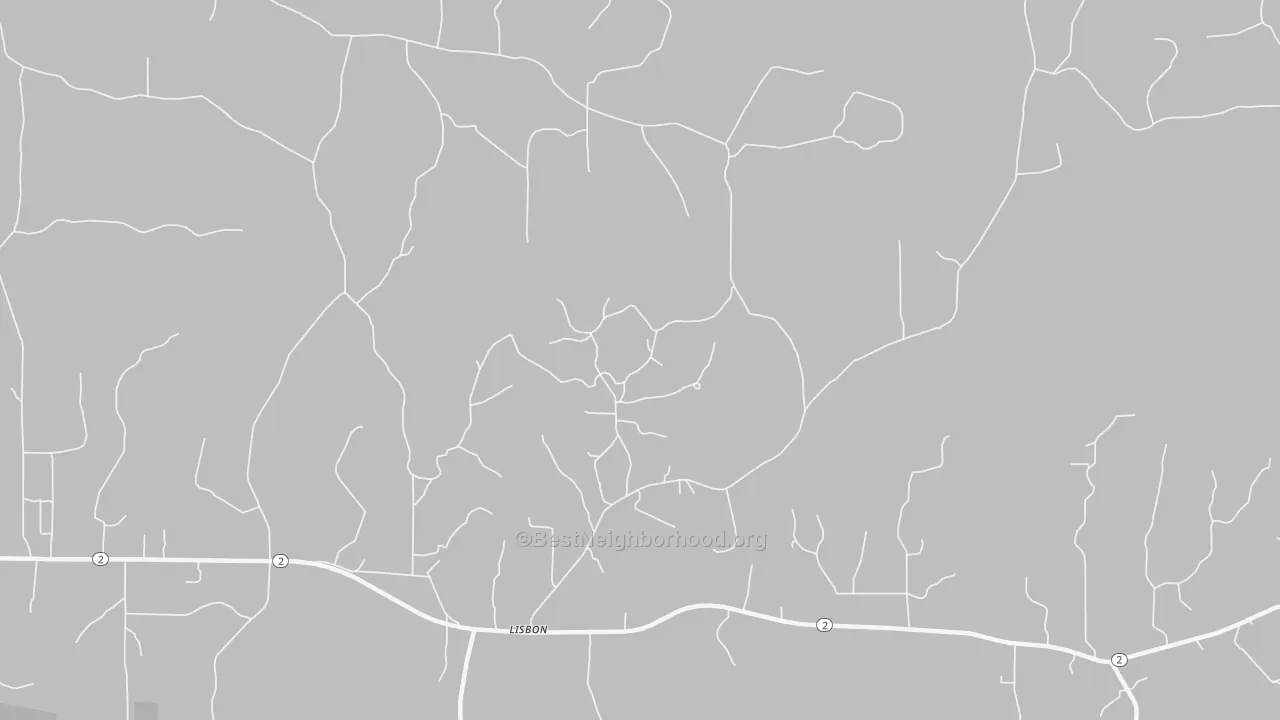 Bike Grade map of 71048, LA
