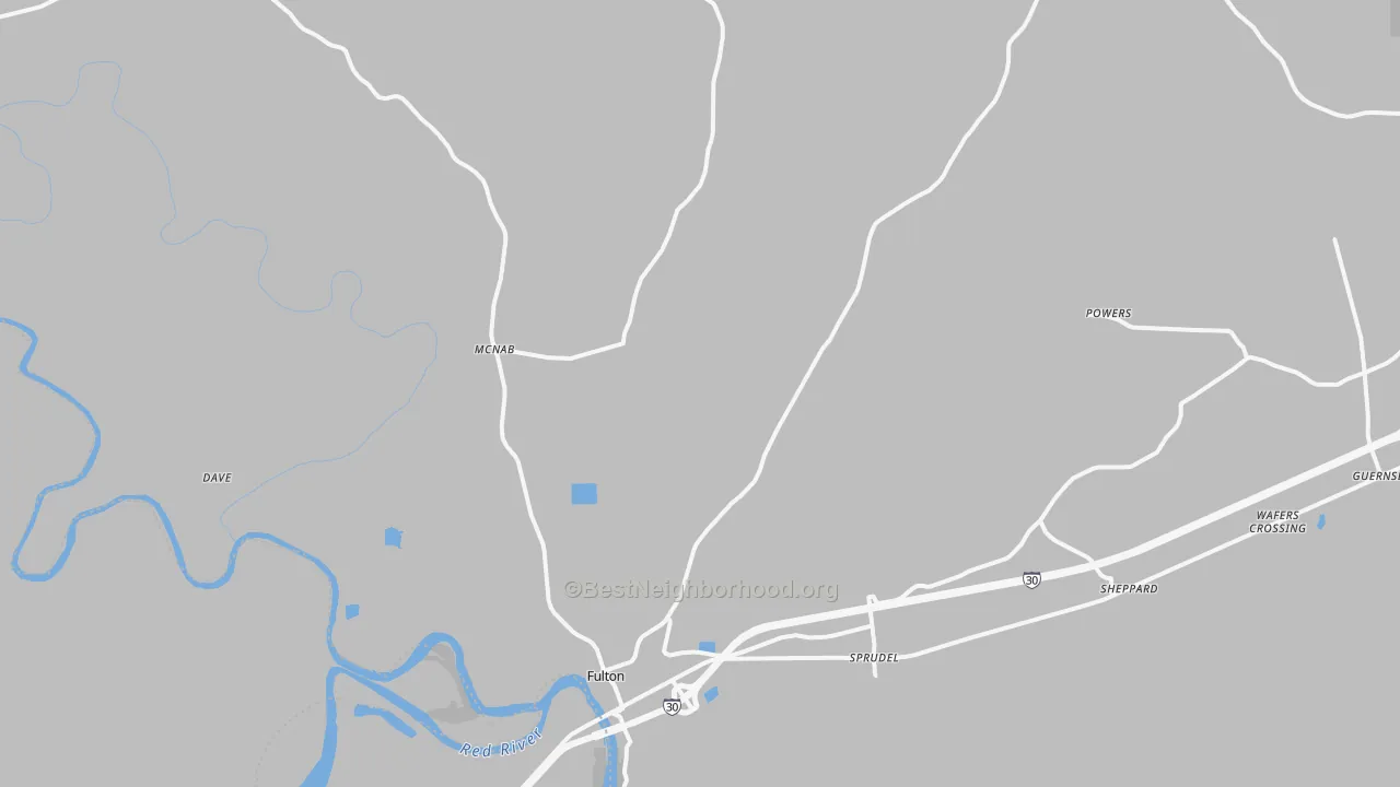 Bike Grade map of 71838, AR
