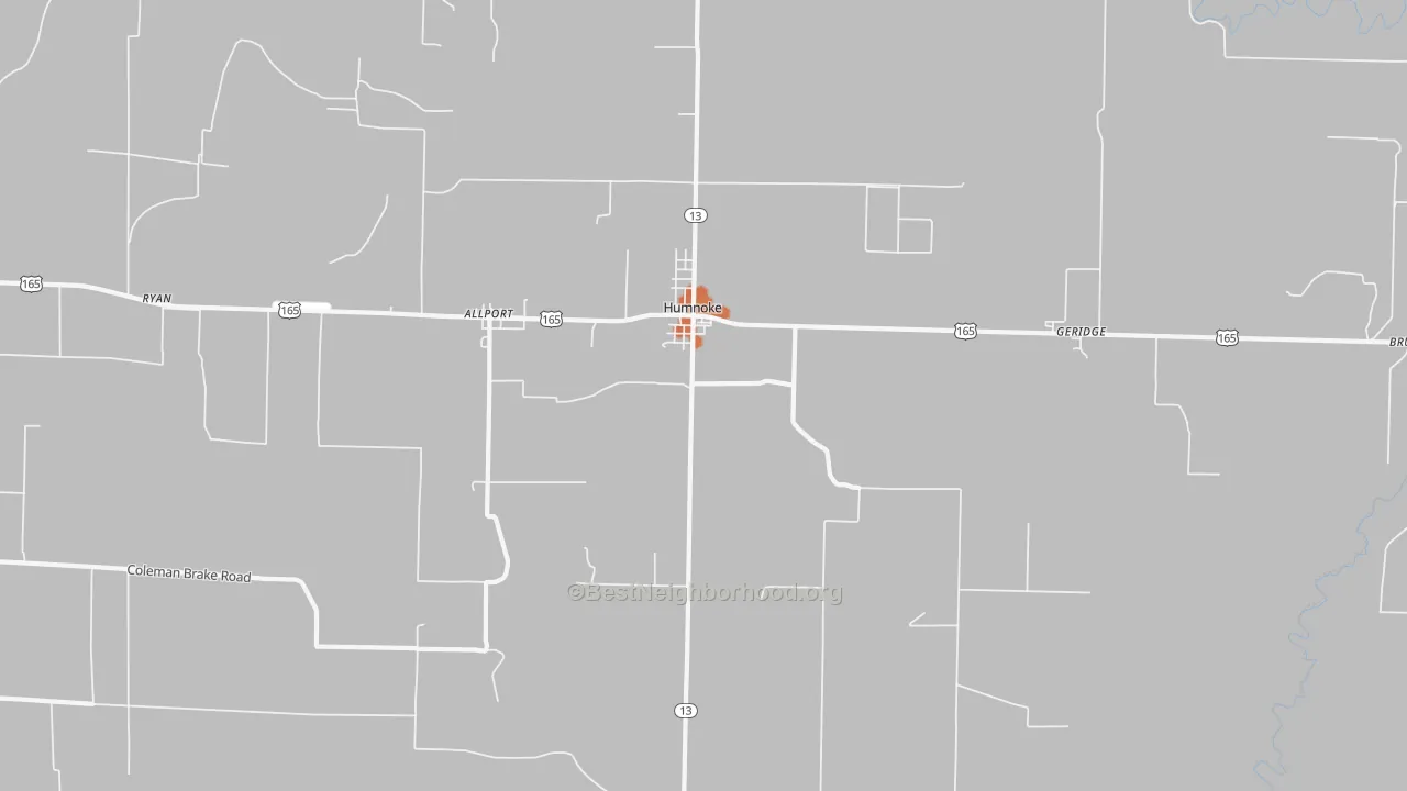 Bike Grade map of 72072, AR