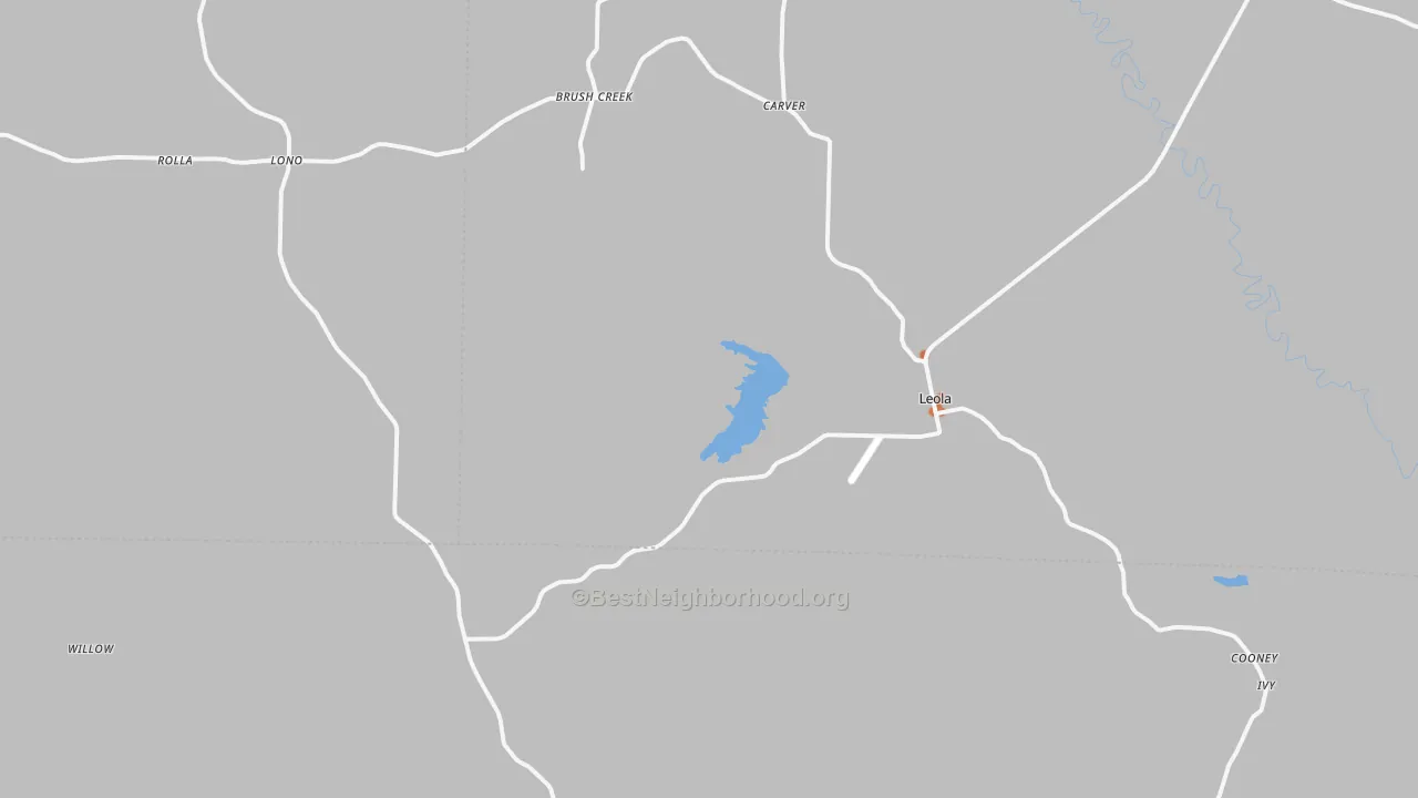 Bike Grade map of 72084, AR