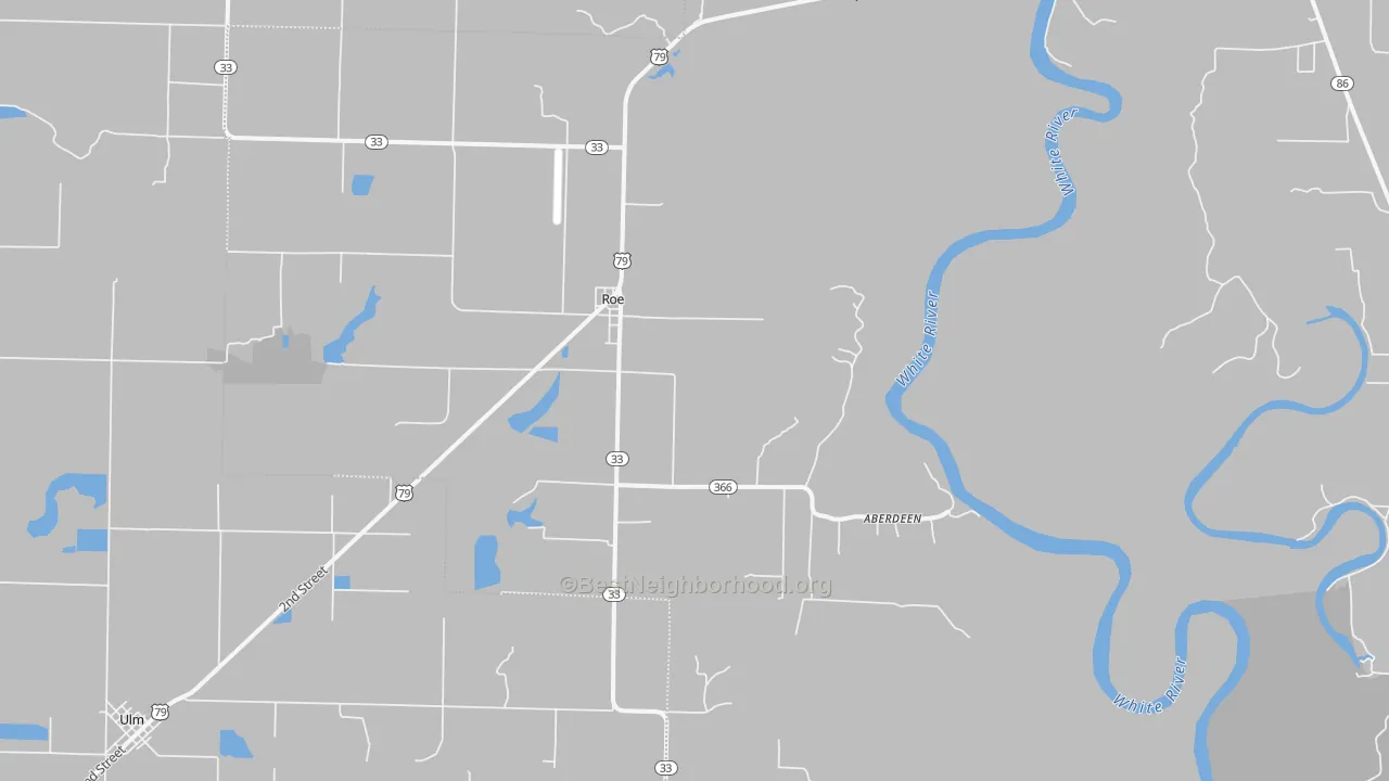 Bike Grade map of 72134, AR