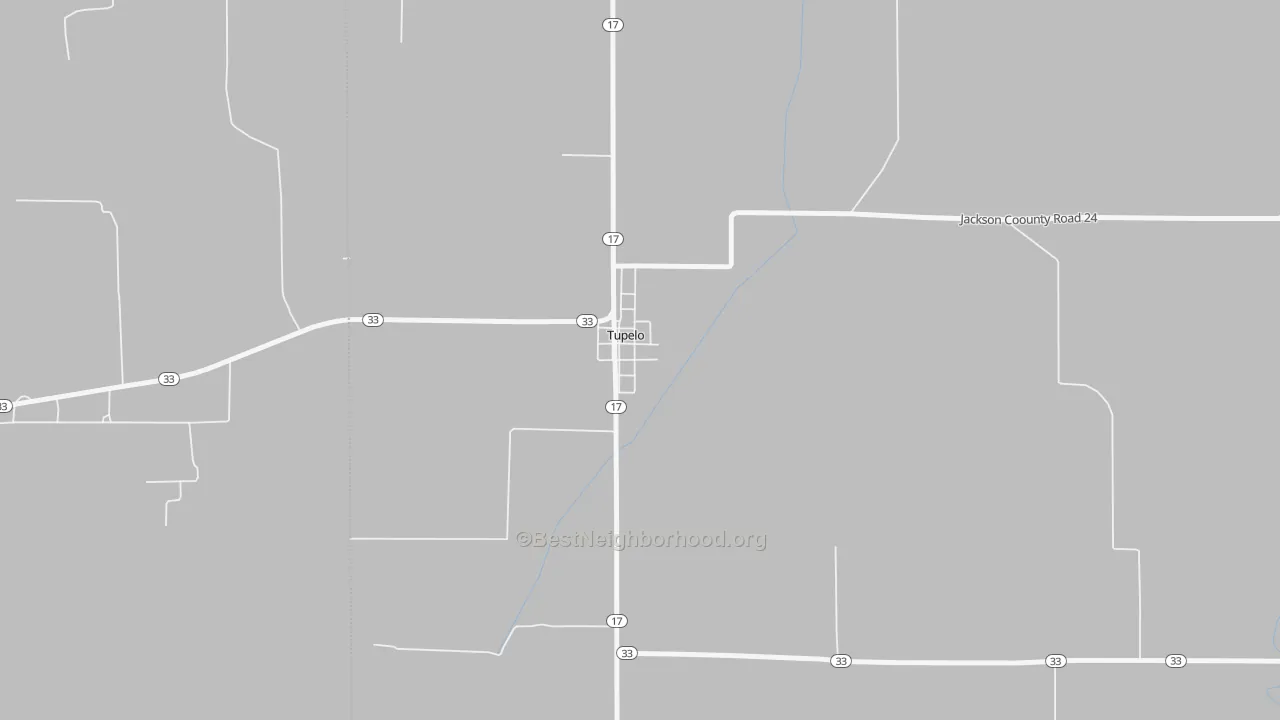 Bike Grade map of 72169, AR