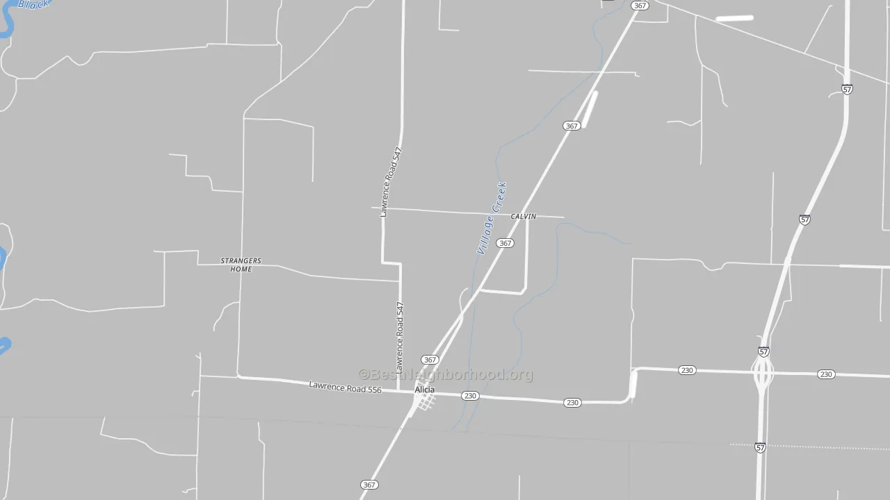 Bike Grade map of 72410, AR