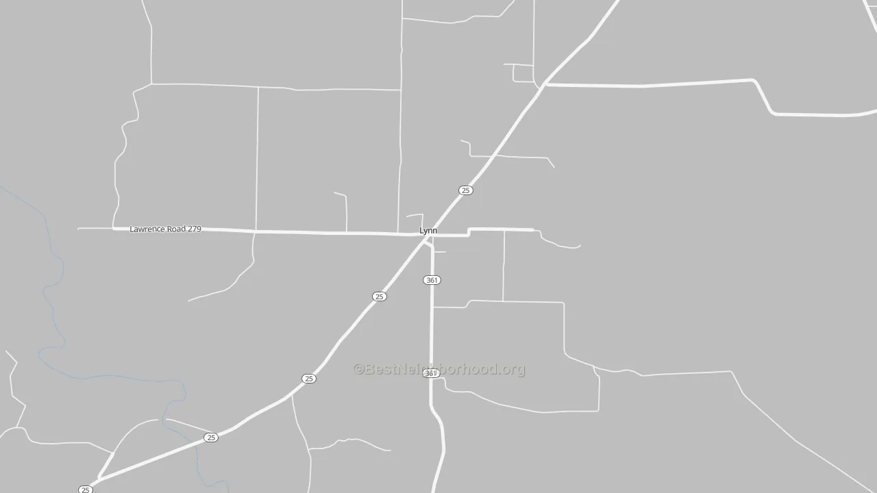 Bike Grade map of 72440, AR