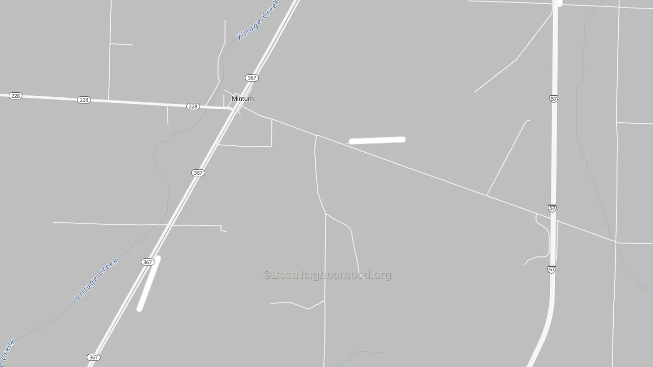Bike Grade map of 72445, AR