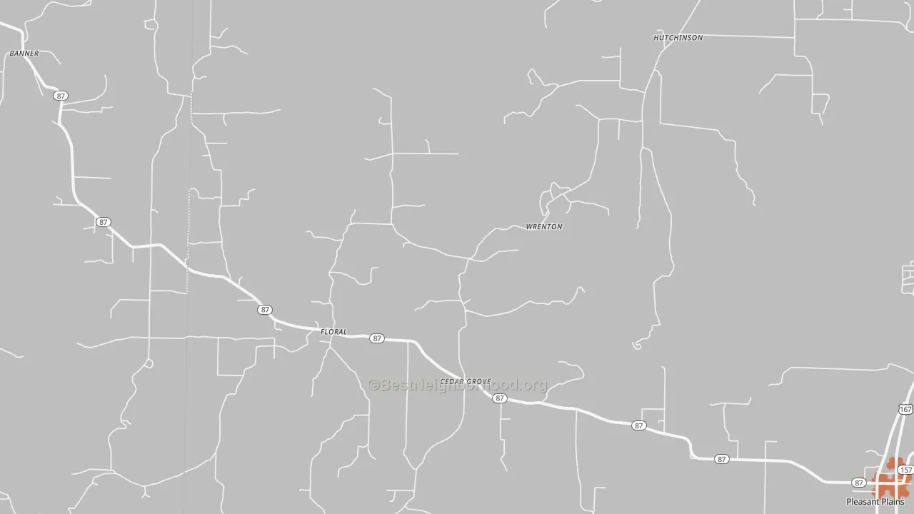 Bike Grade map of 72534, AR