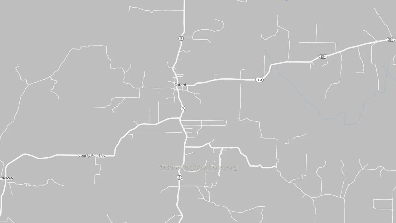 Bike Grade map of 72565, AR