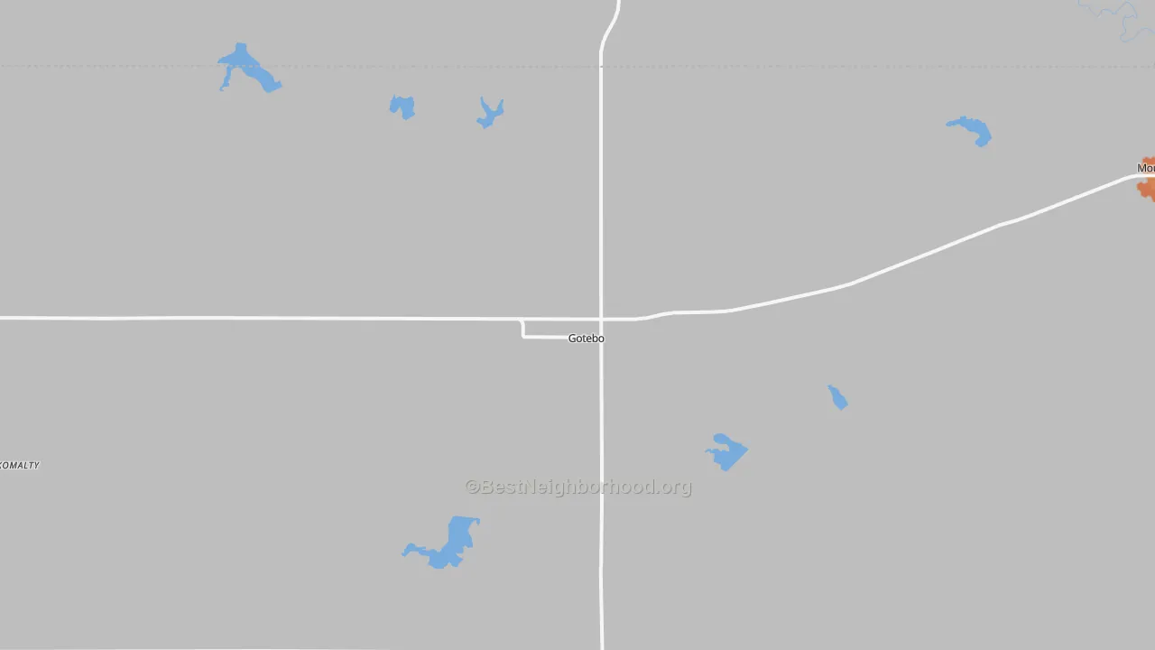 Bike Grade map of 73041, OK