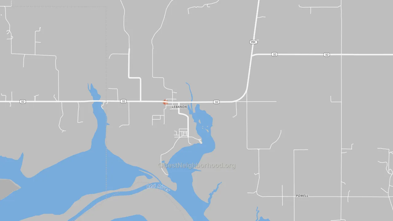 Bike Grade map of 73440, OK