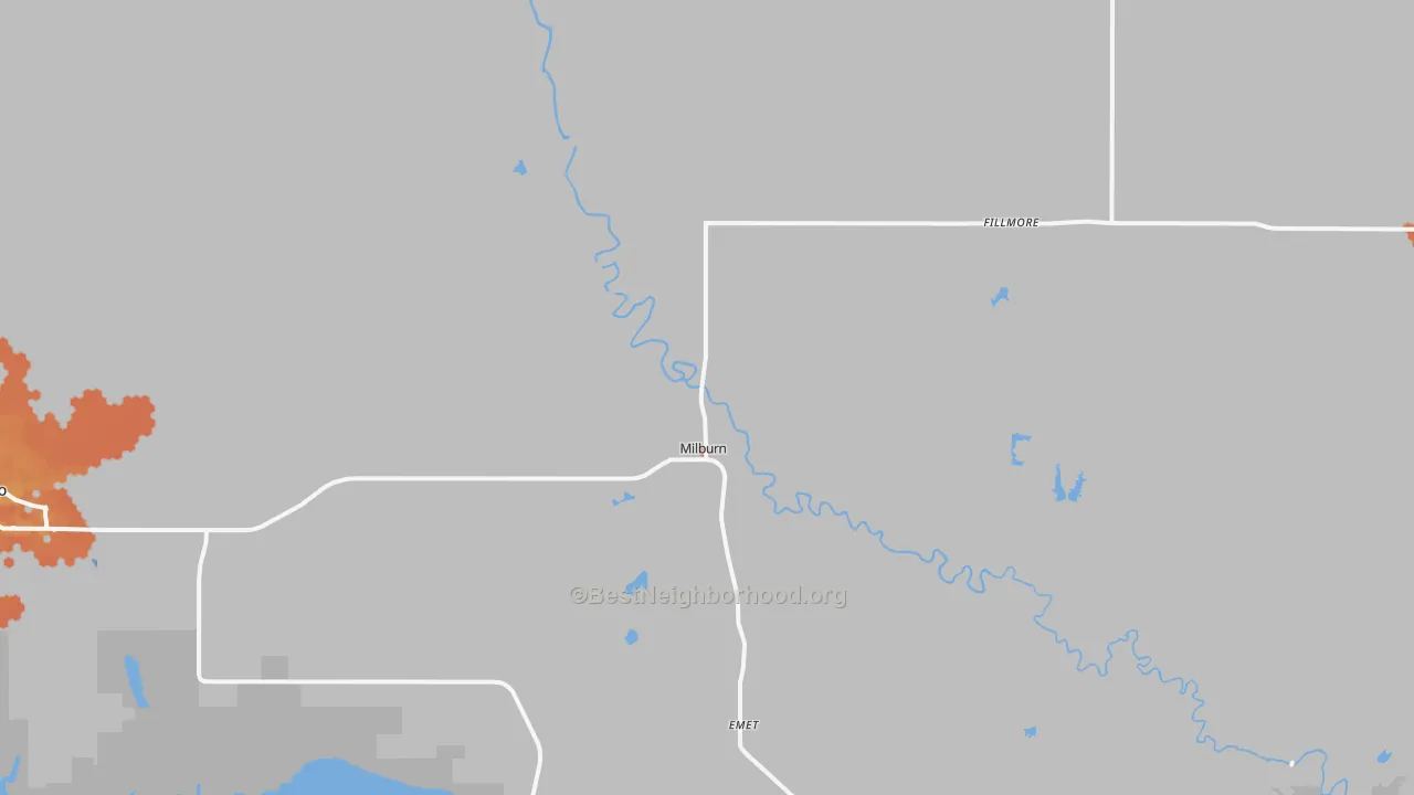 Bike Grade map of 73450, OK