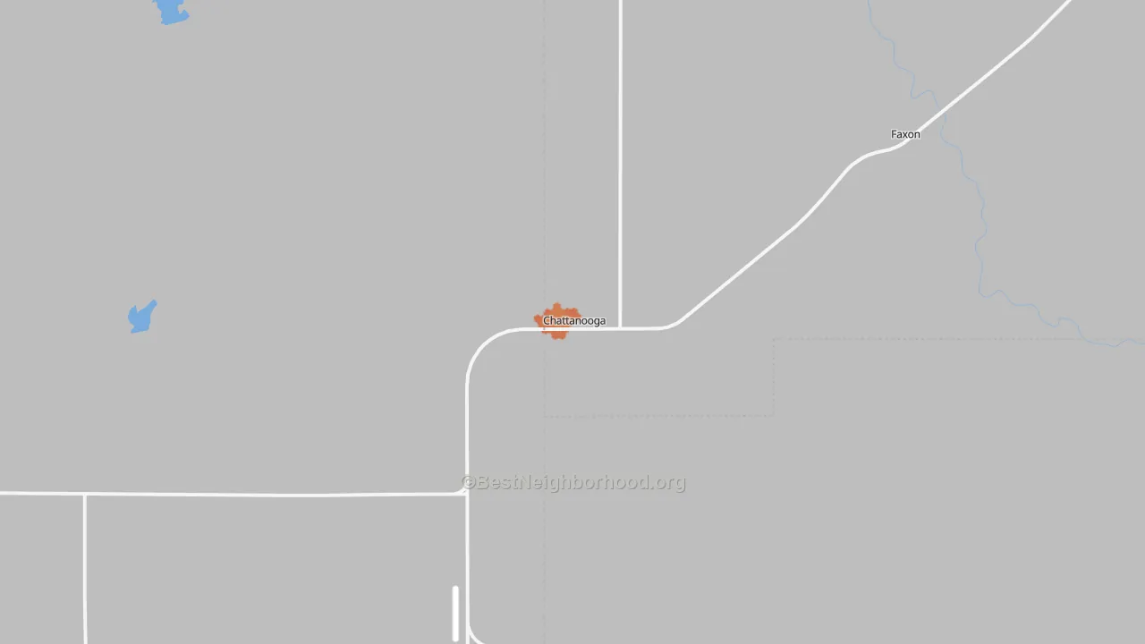 Bike Grade map of 73528, OK