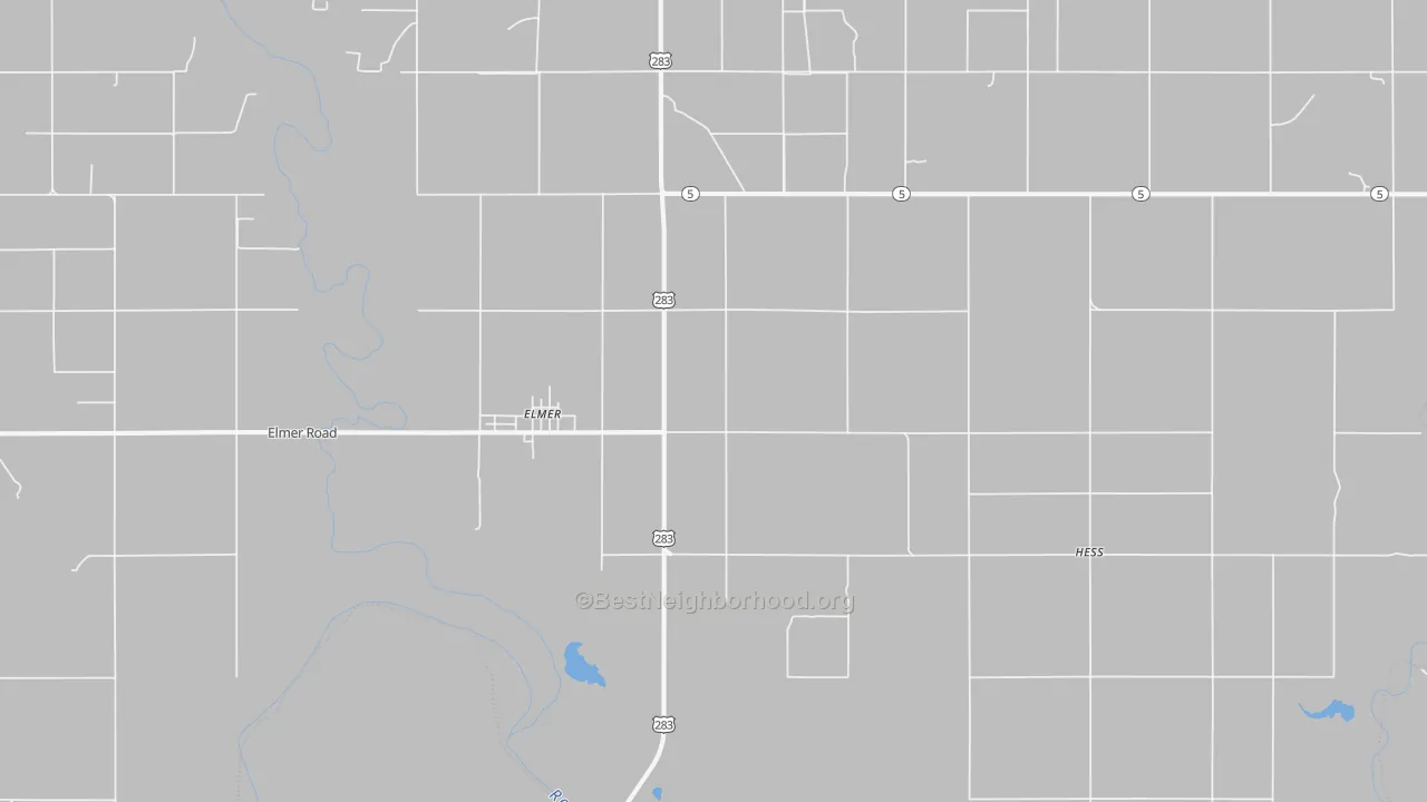 Bike Grade map of 73539, OK