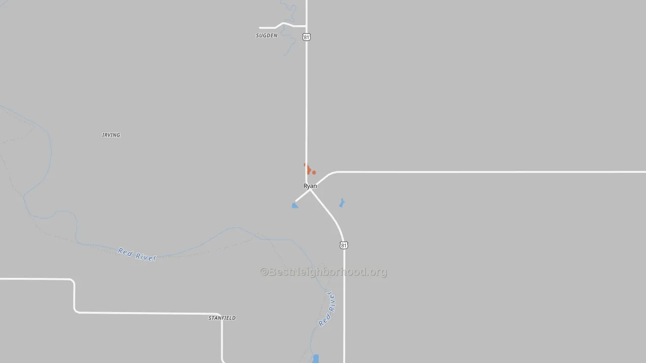 Bike Grade map of 73565, OK