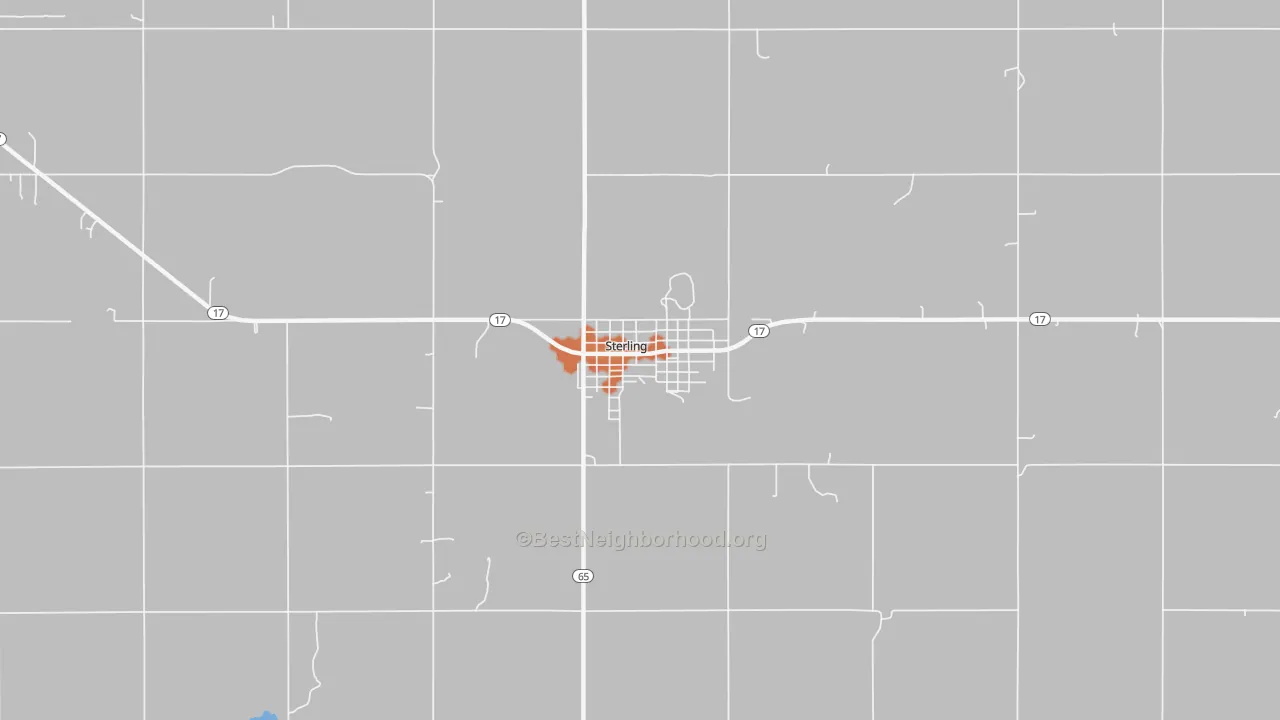 Bike Grade map of 73567, OK