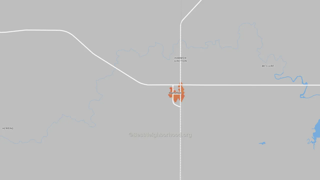 Bike Grade map of 73650, OK