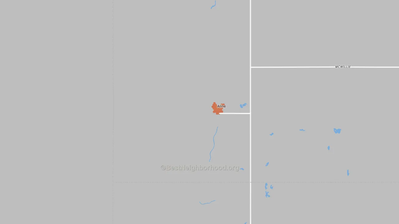 Bike Grade map of 73716, OK