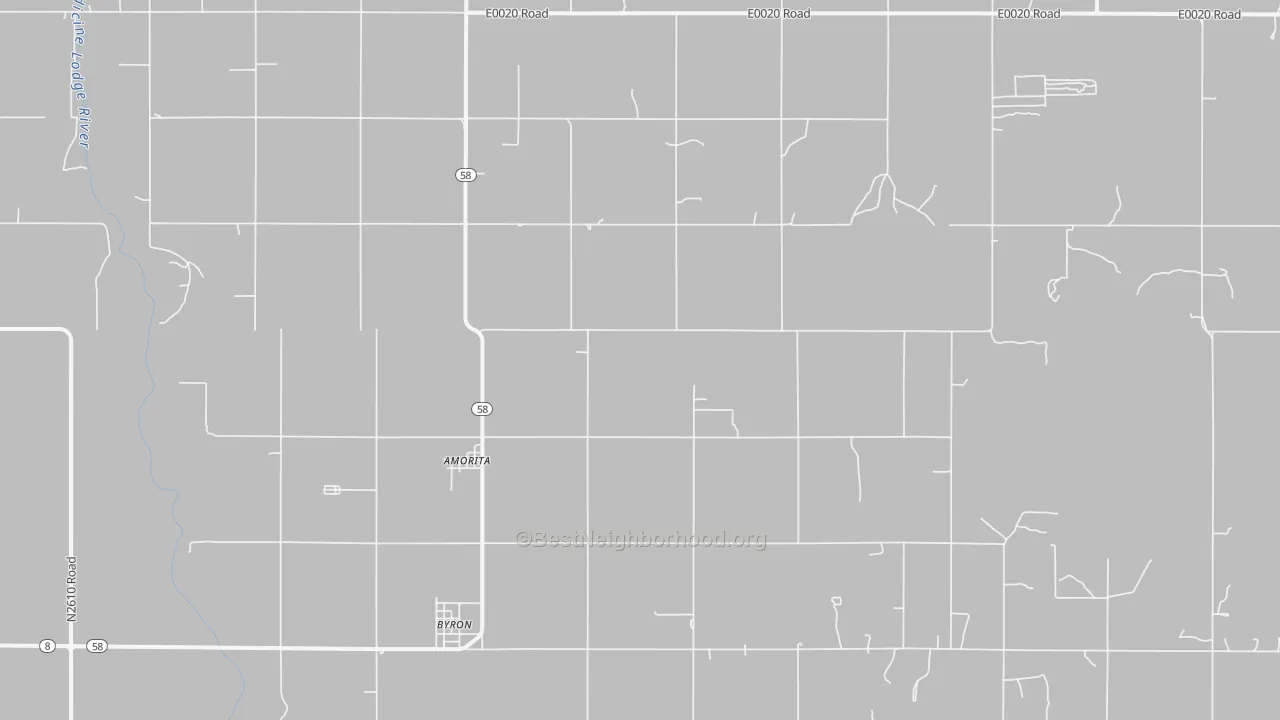 Bike Grade map of 73719, OK