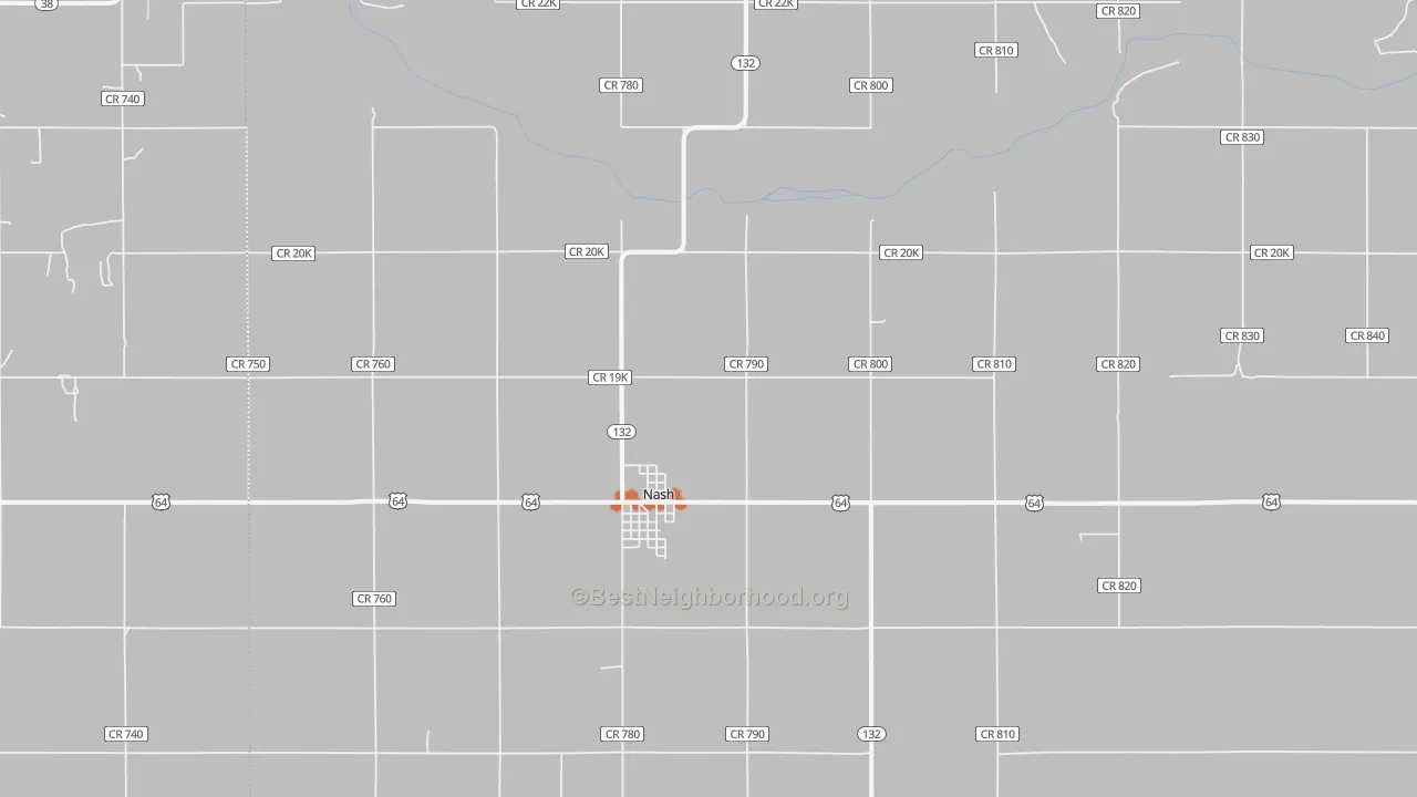 Bike Grade map of 73761, OK