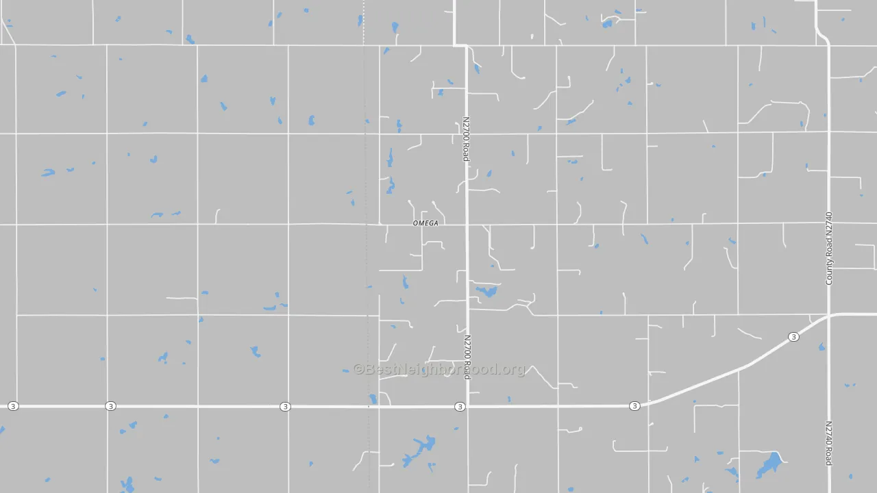 Bike Grade map of 73764, OK