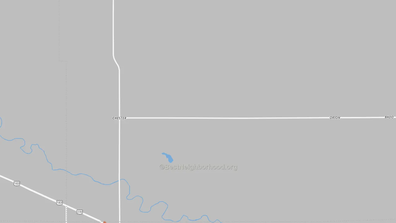 Bike Grade map of 73838, OK