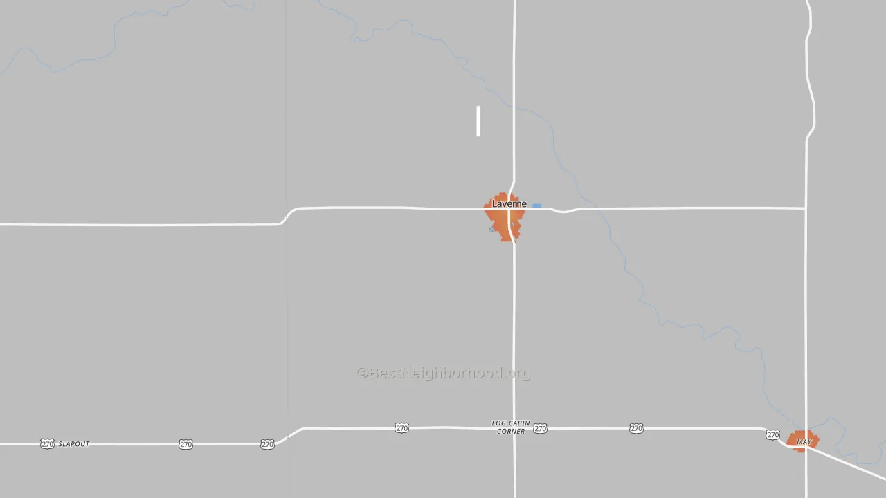 Bike Grade map of 73848, OK