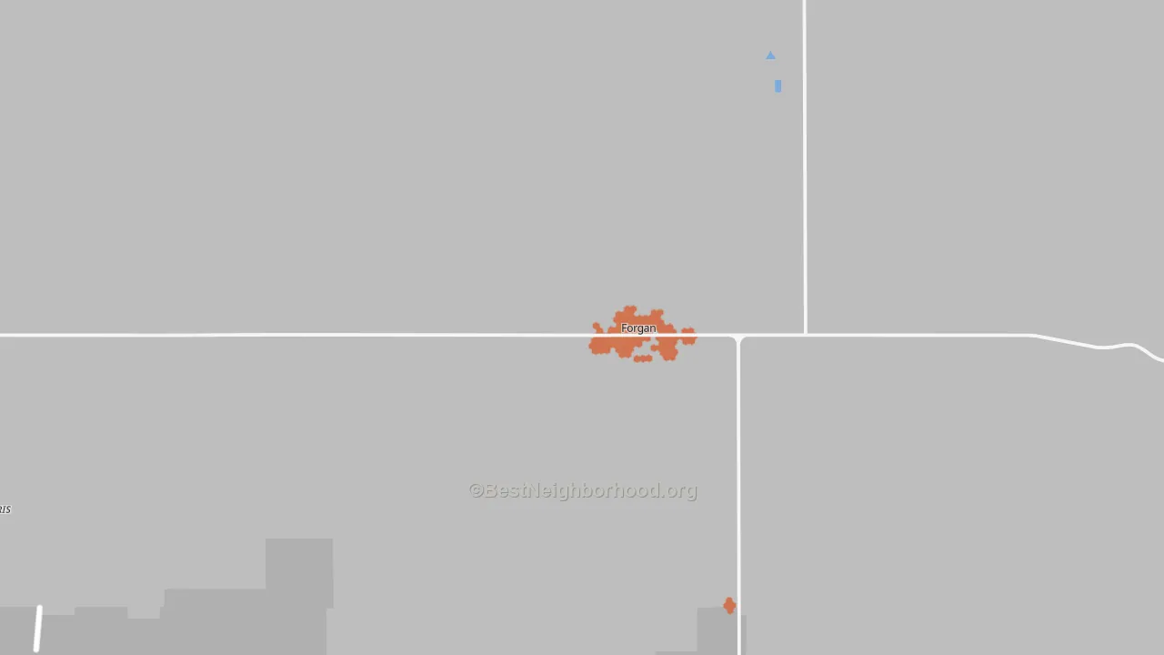 Bike Grade map of 73938, OK