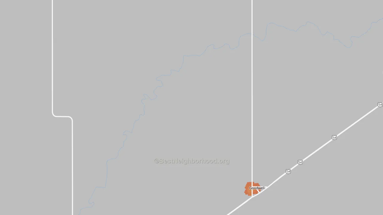 Bike Grade map of 73939, OK