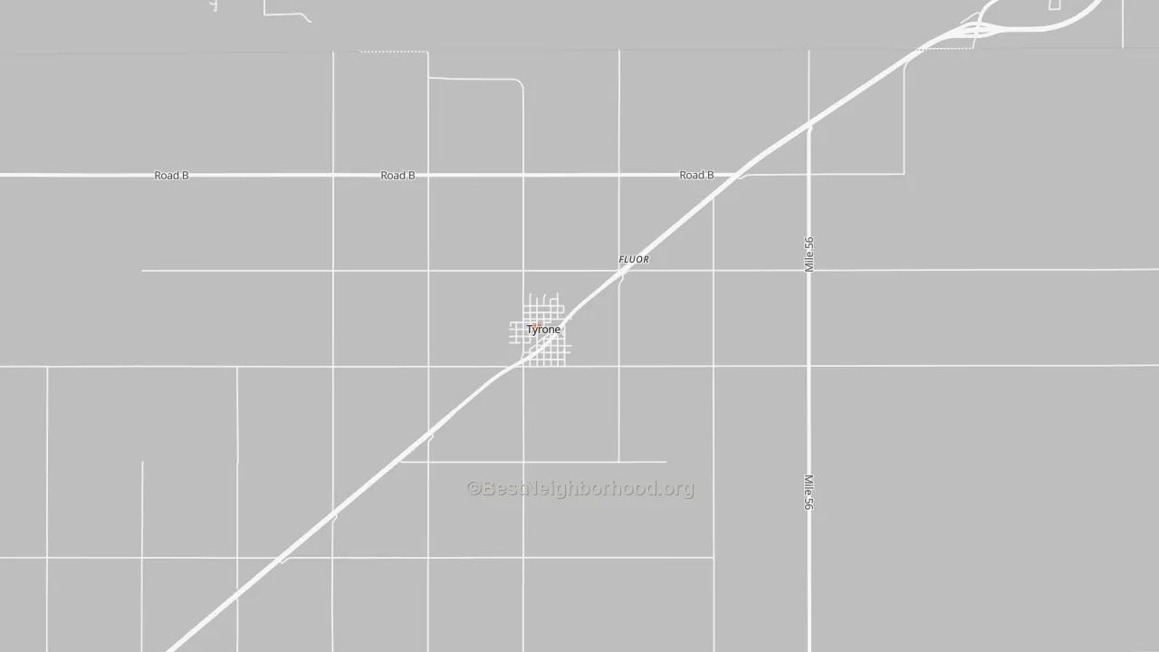Bike Grade map of 73951, OK
