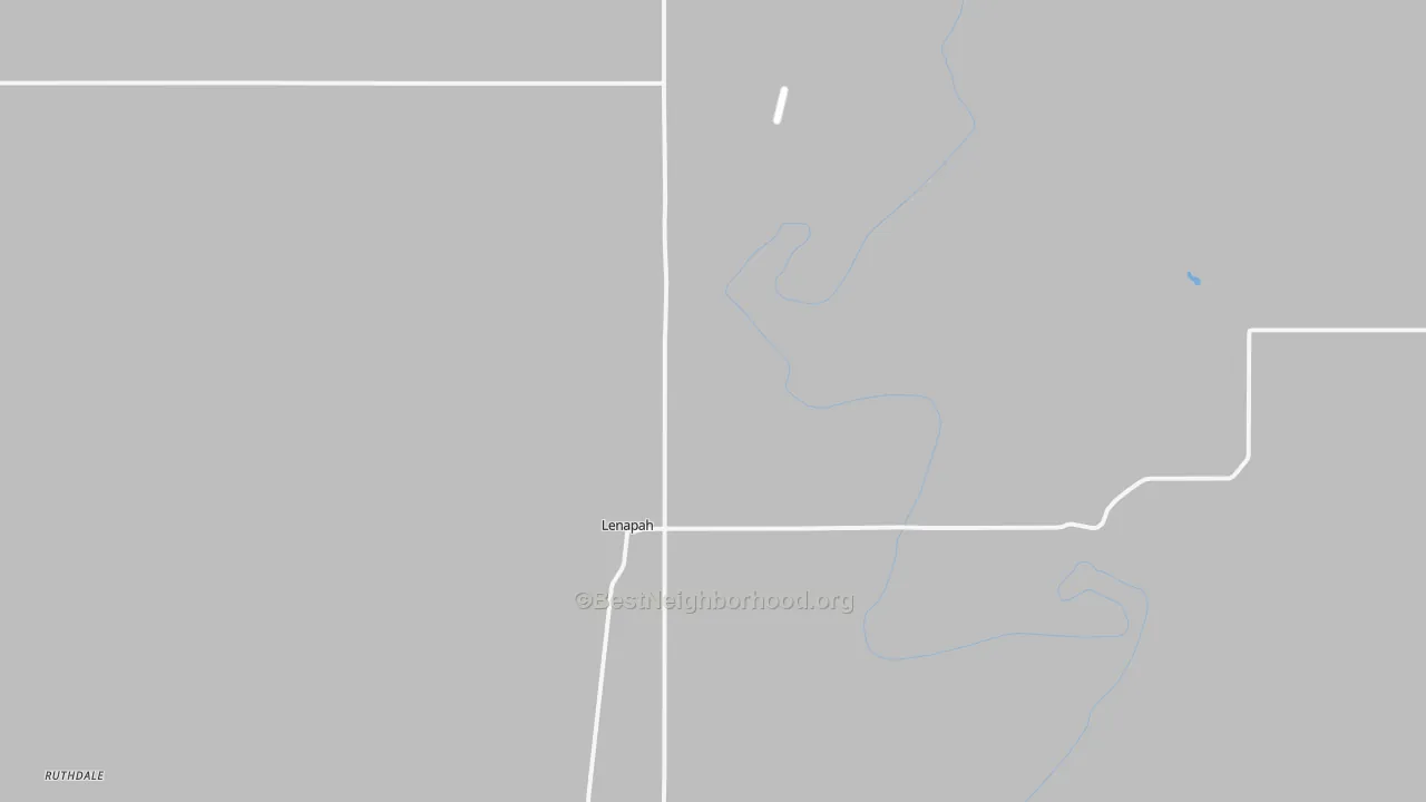 Bike Grade map of 74042, OK