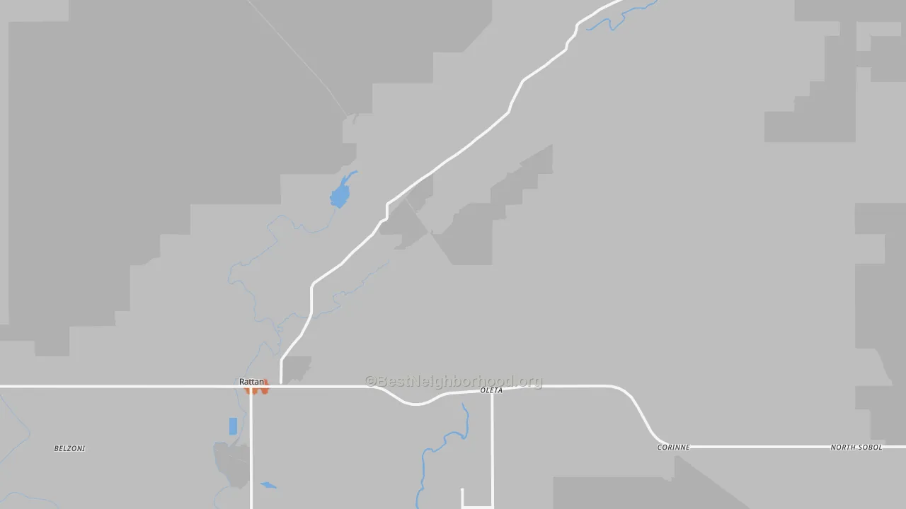 Bike Grade map of 74562, OK
